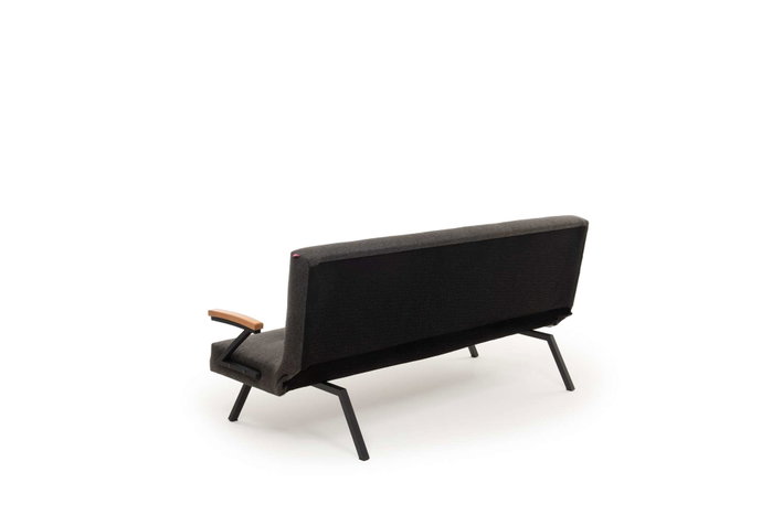 Atelier Del Sofa Sofá-Cama de 3 Plazas Zven - Gris Oscuro Atelier Del Sofa Sofá-Cama de 3 Plazas Zven - Gris Oscuro